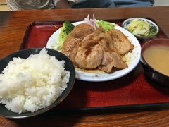 生姜焼き定食