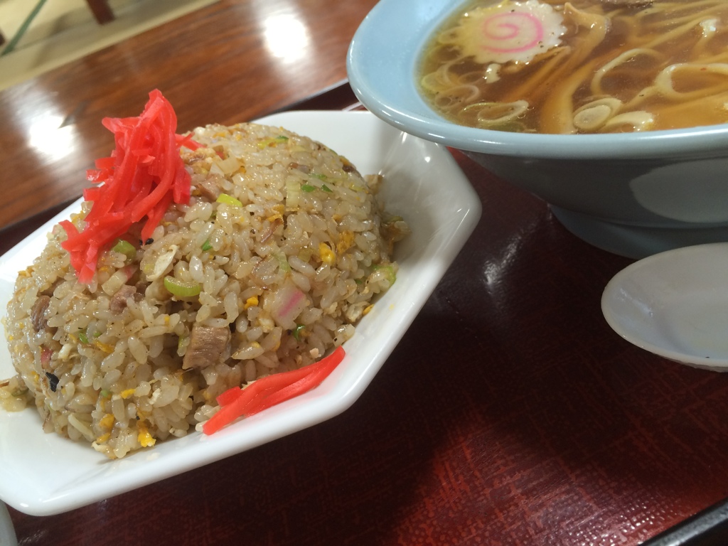 ラーメン炒飯セット