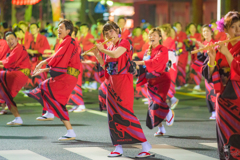 盛岡さんさ踊り 2016 Womens　04/12