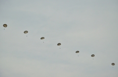 第一空挺団の落下傘