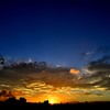 夕日
