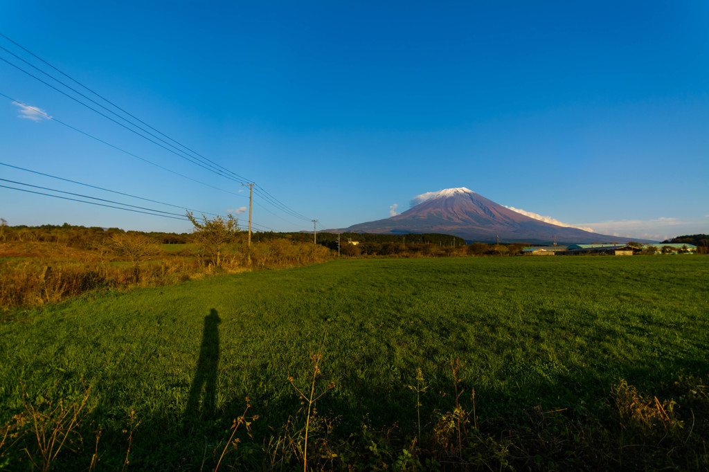 富士山と私