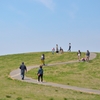 丘に登る