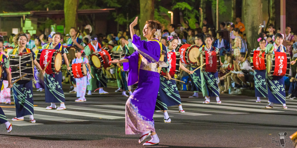 盛岡さんさ踊り 2016 Womens　09/12