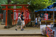 スナップ 鬼子母神