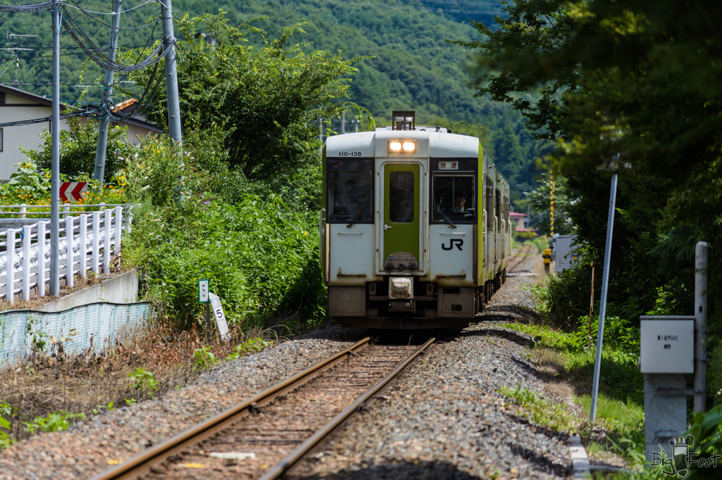 盛岡の単線