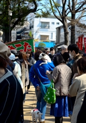犬と犬とお母さん