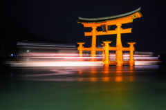 雨の宮島Night *2