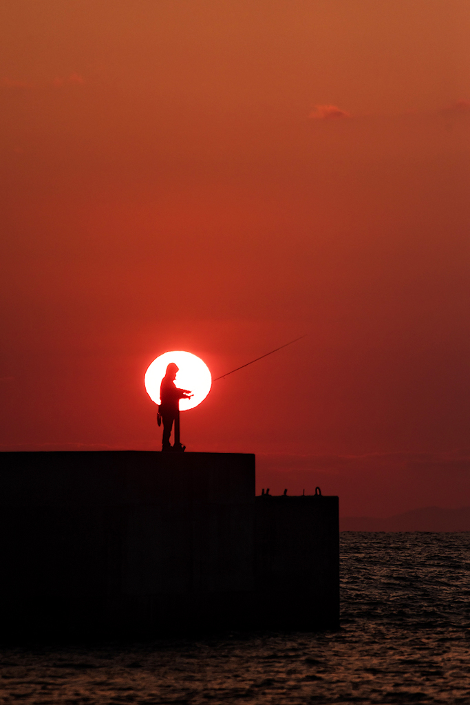 朝の港にて*2