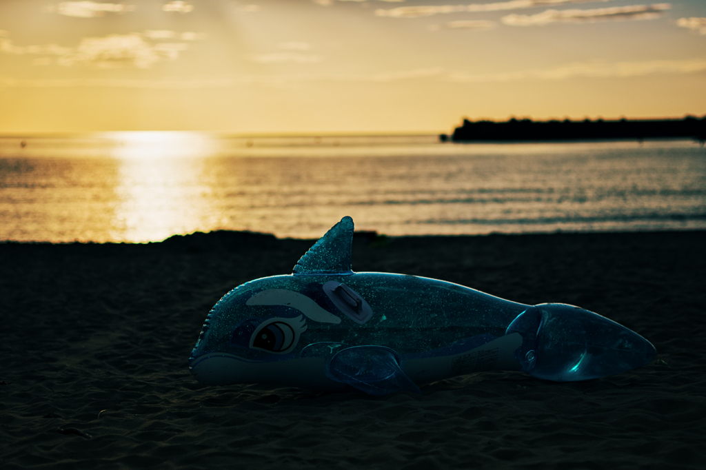 ビーチの夕暮れ時*2