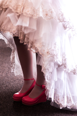 Foot of the bride