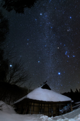 田舎･冬の星空