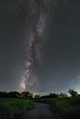 ペルセウス座流星群の夜*1