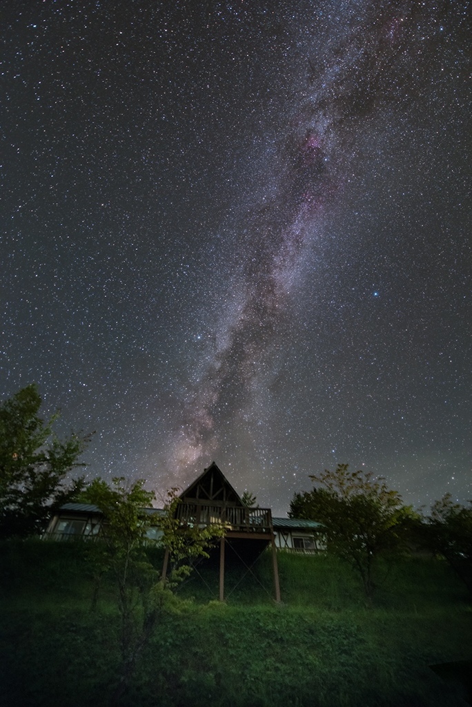 ベランダでずっと星空を見ていたい♪