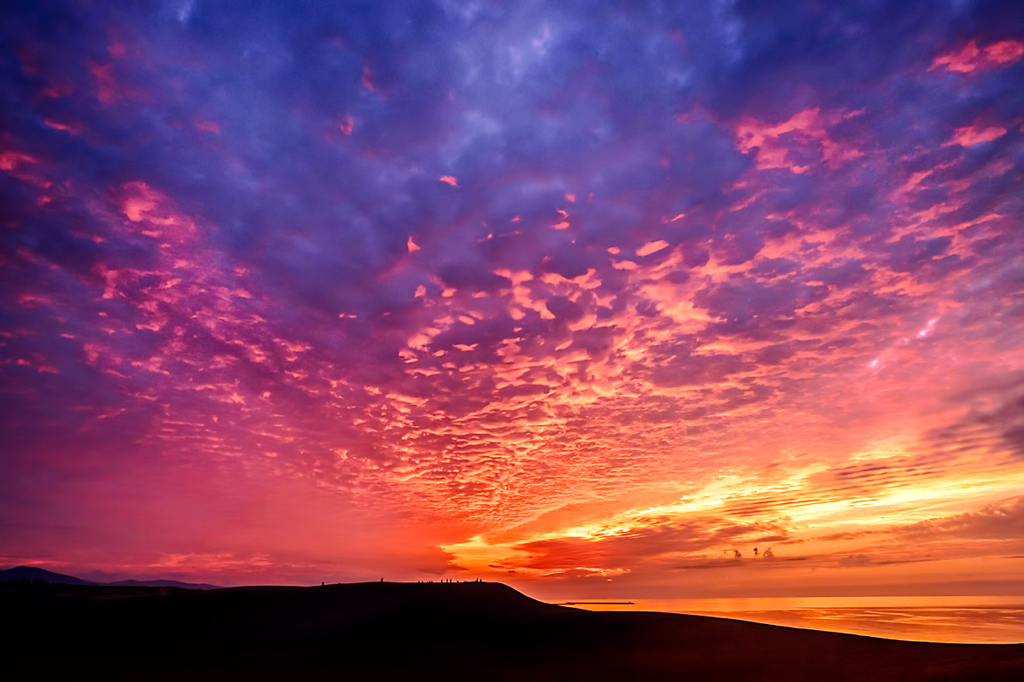 砂丘の夕焼け *3