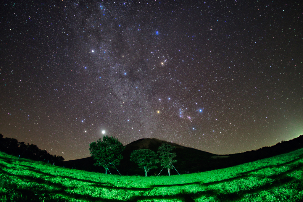 伯耆富士の星空