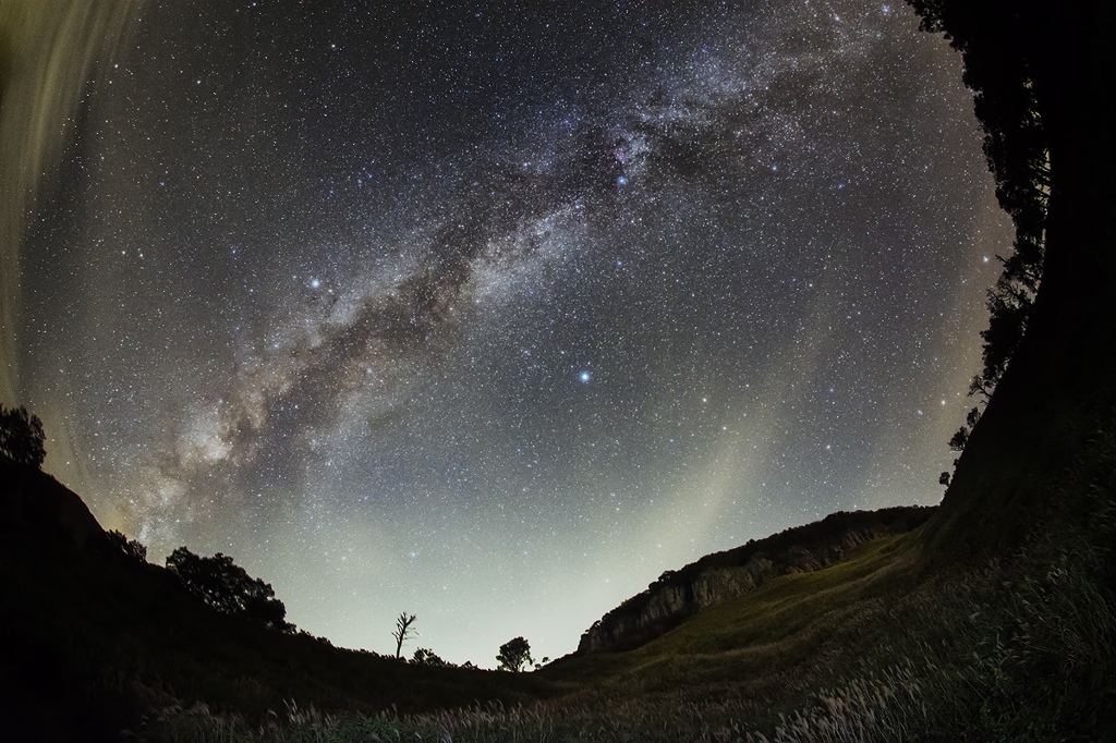 船上山の夜