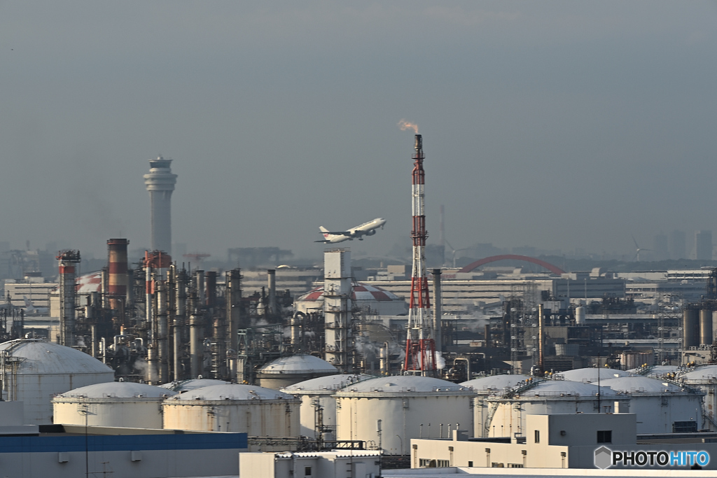 霞む空に旅立つ