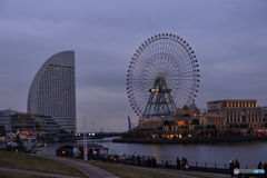 西陽の射さない夕暮れ