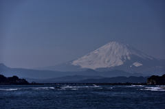 湘南から見る富士も