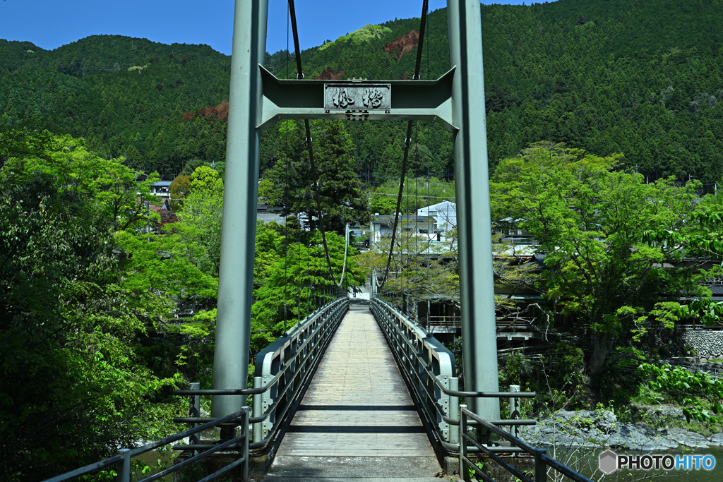 散策の始まりは楓橋