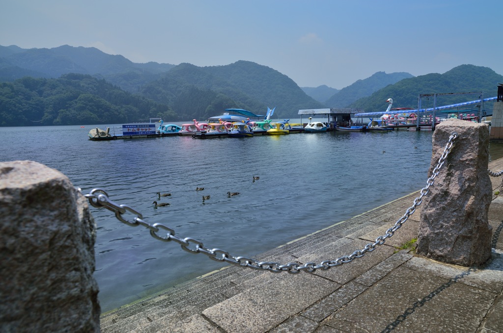 ボートも夏休み！