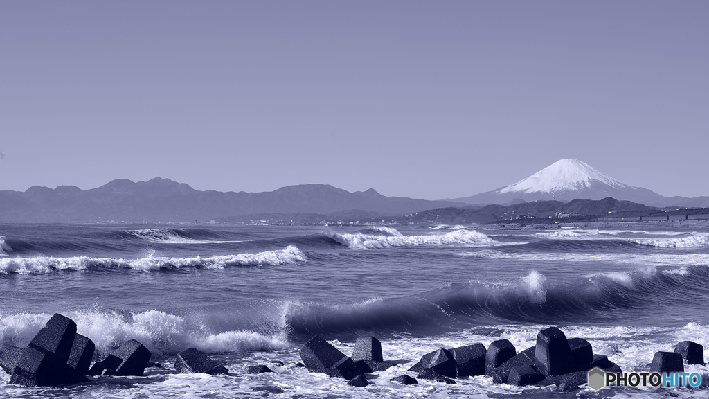 初夢の湘南海岸