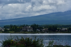 ”優美な富士の稜線”