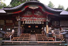 朱の浅間神社本殿