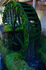 ”忍野八海～水車”