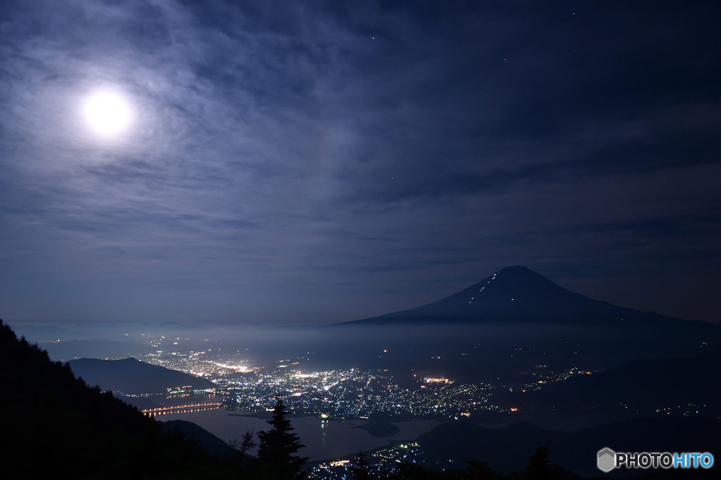 満月の夜に