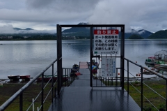 雨でも富士が！