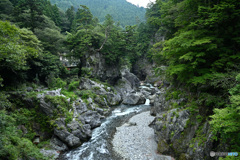 深緑の鳩ノ巣渓谷