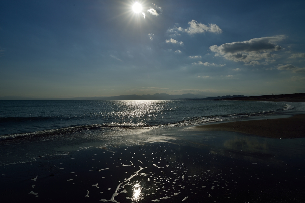 ”寂しげ！サザンの海”