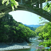 御岳橋からの上流