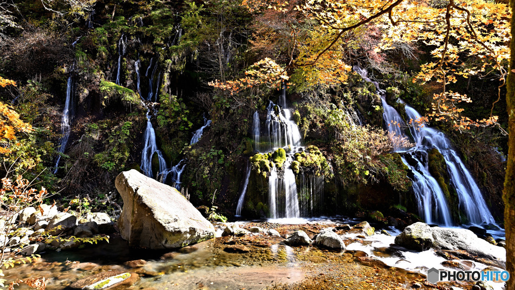 庭園風”吐竜の滝”