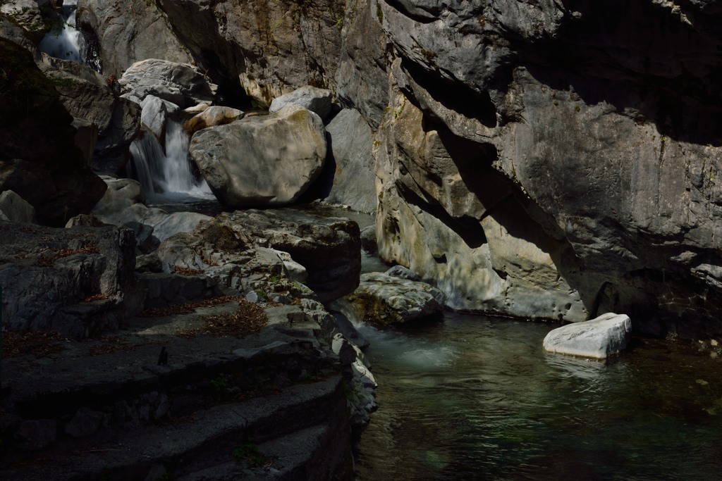 ”日原川渓流”