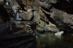 ”日原川渓流”