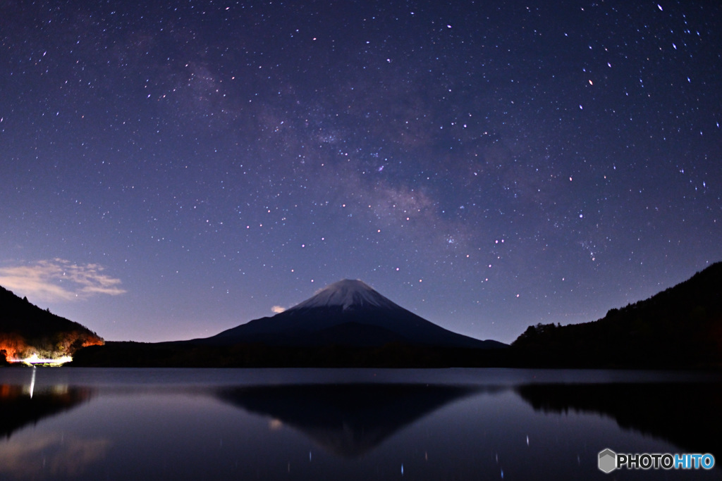 静夜の富士