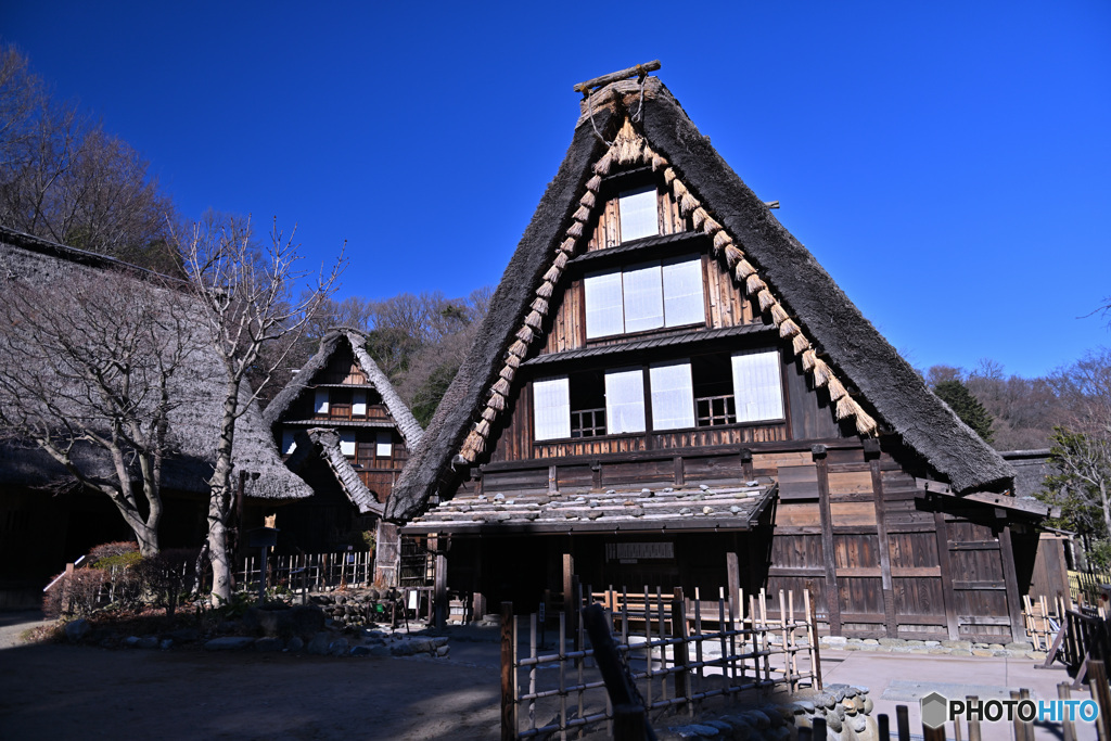 白川郷と五箇山の合掌造り