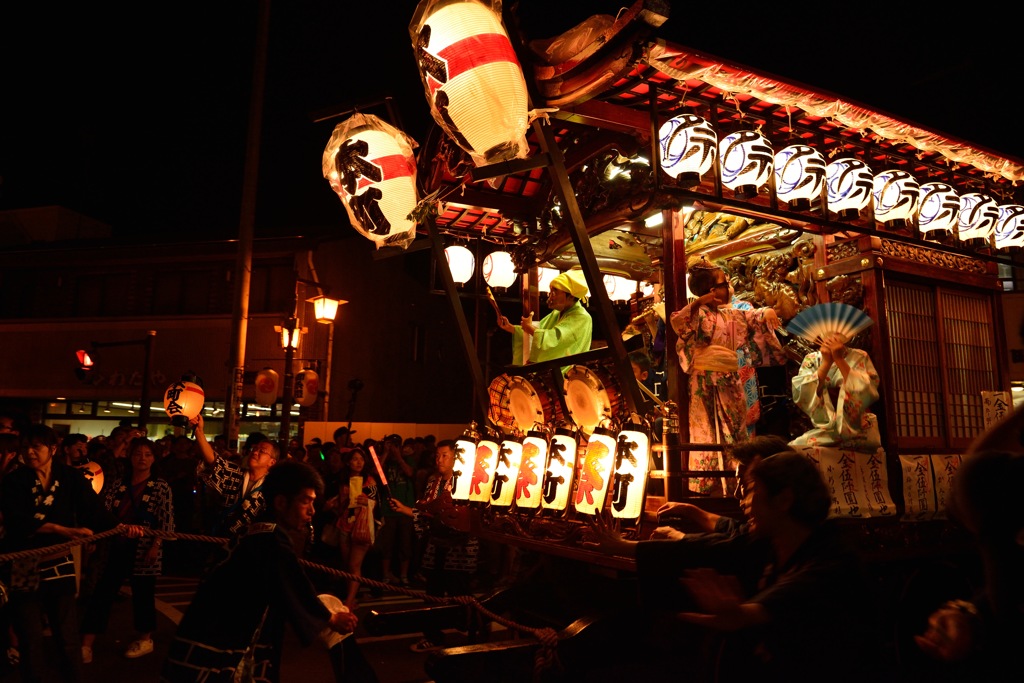 ”上溝夏祭り（山車）”