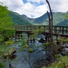 ”湖の端にある橋”