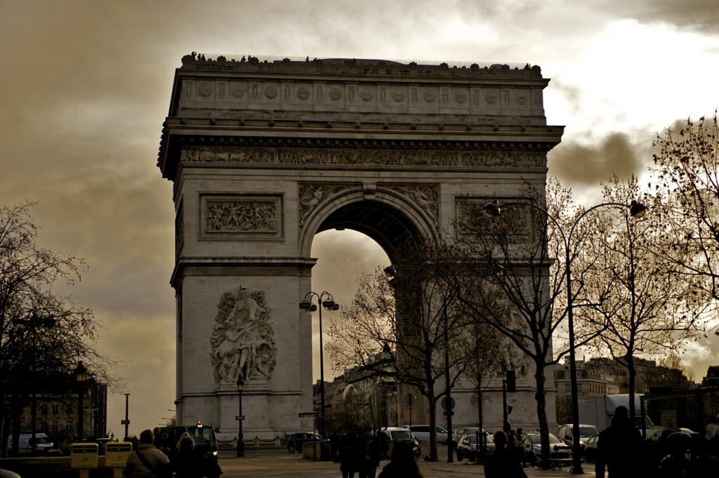 凱旋門 Triunphal arch, Paris 