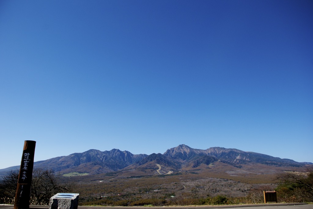 八ヶ岳連峰　Yatsugatake mountain range, JAPAN