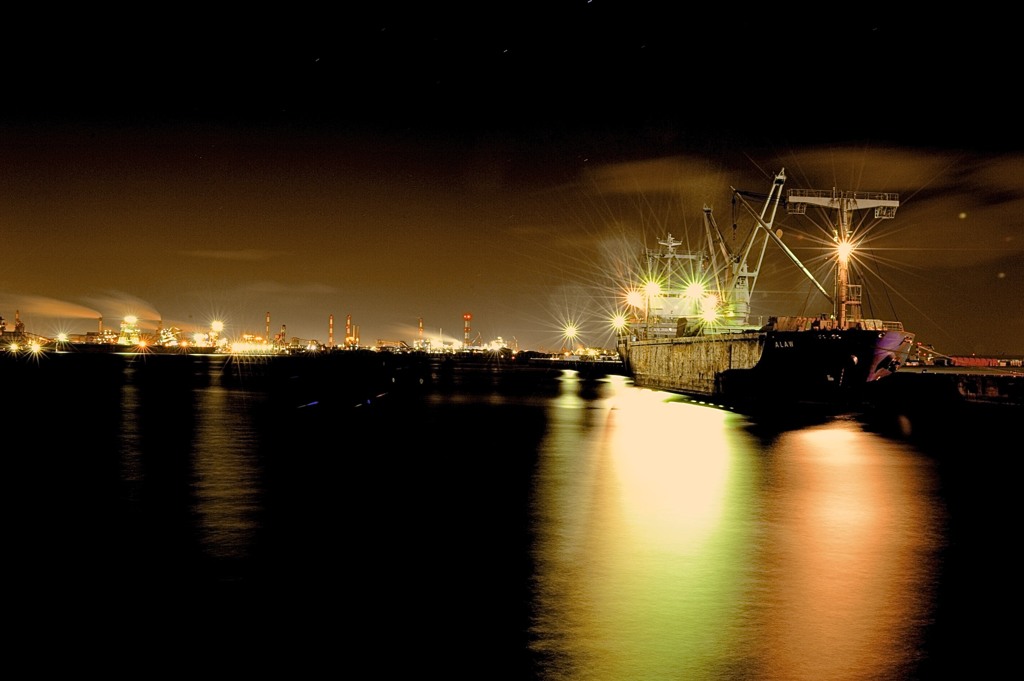 名古屋港　port of Nagoya, JAPAN