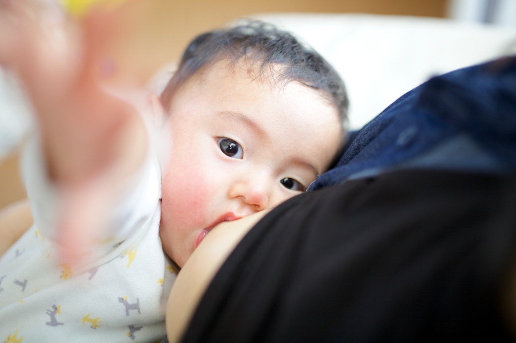 食事中は　撮影禁止だよ