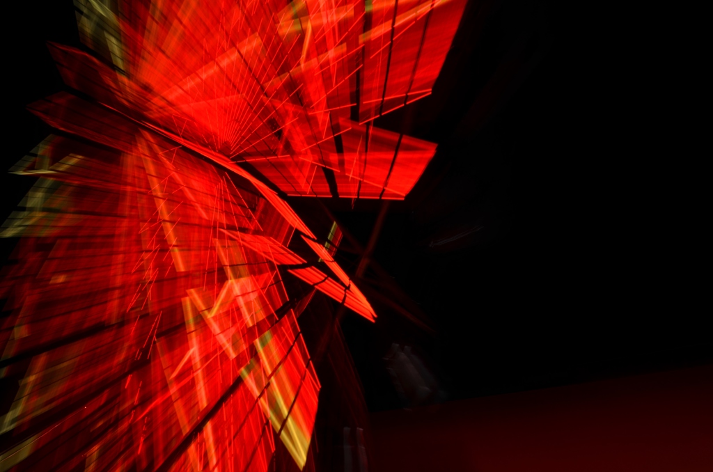 『a Ferris wheel at midnight』