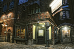 ユニバーサルスタジオ 内