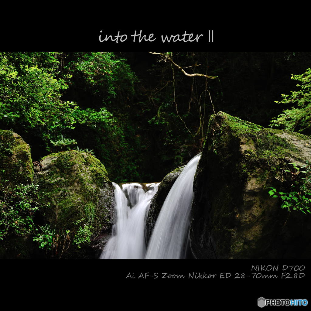 into the water II