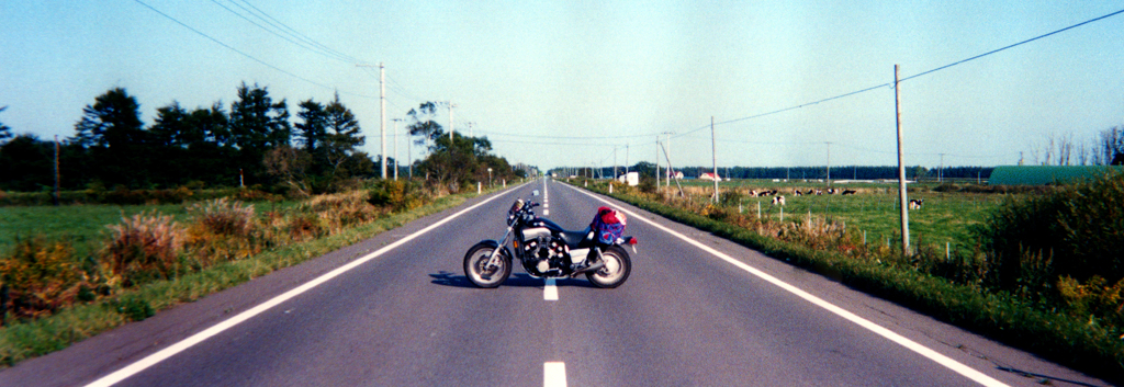 TOURING HOKKAIDO, SUMMER, 1995